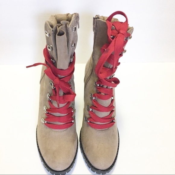 Material Girl Womens Hazil Lace-Up Booties - Picture 4 of 11